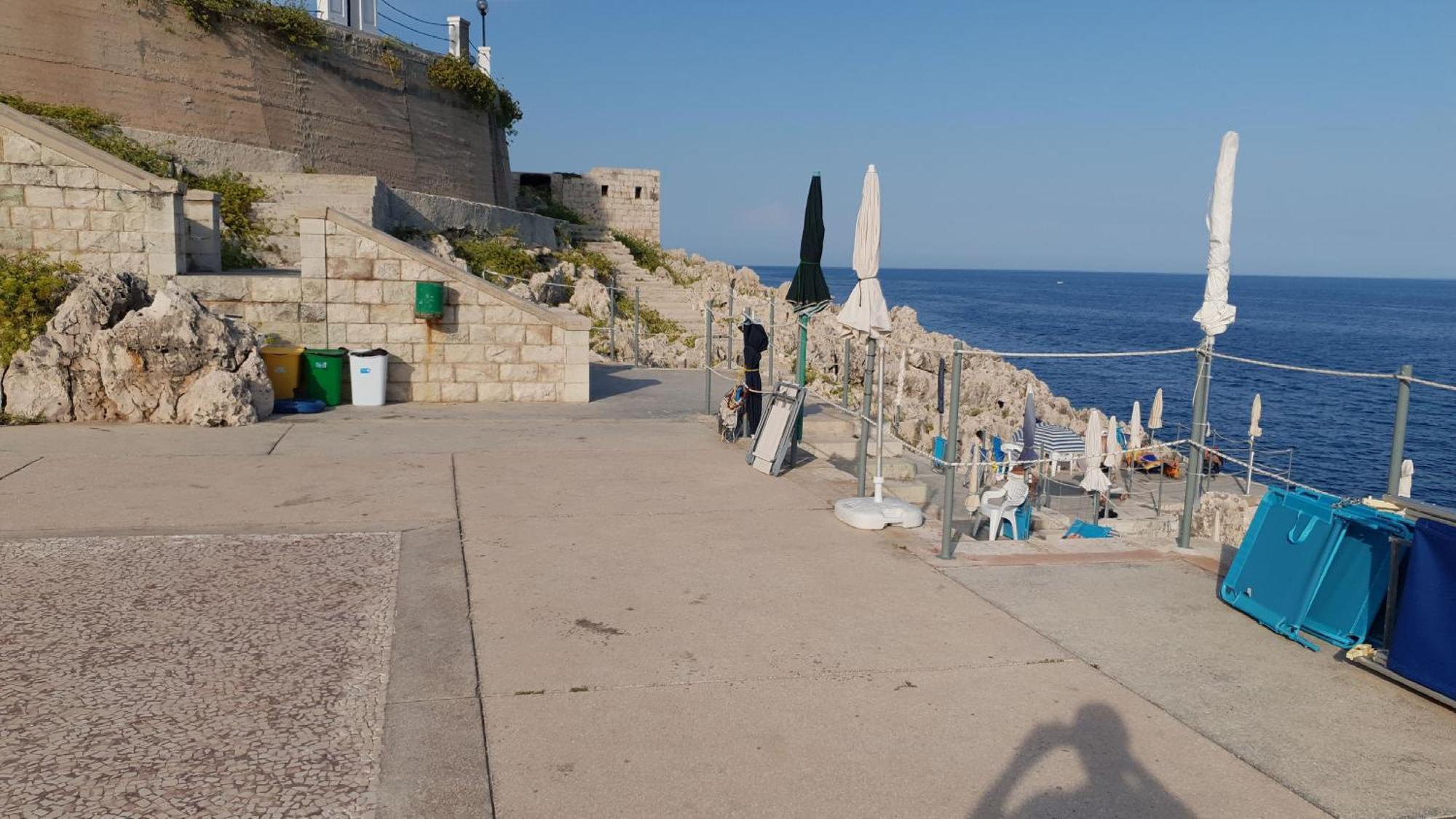 Miramare Palazzo Tamborino Apartamento Santa Cesarea Terme Exterior foto